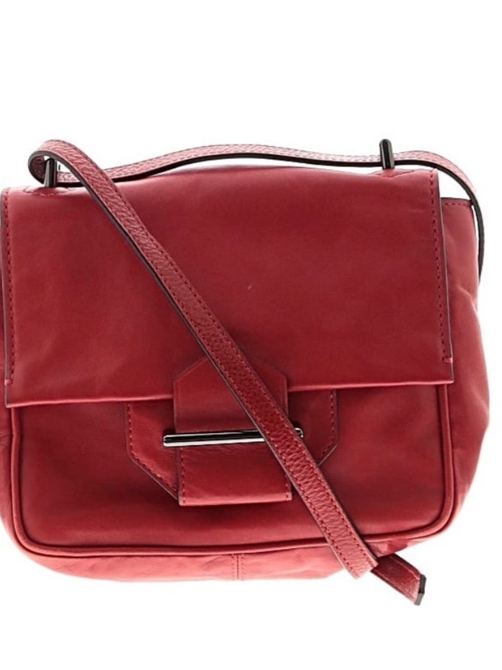 Reed Krakoff Red Leather Crossbody Shoulder Bag
